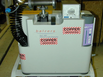 Balzers Helium Leak Detector